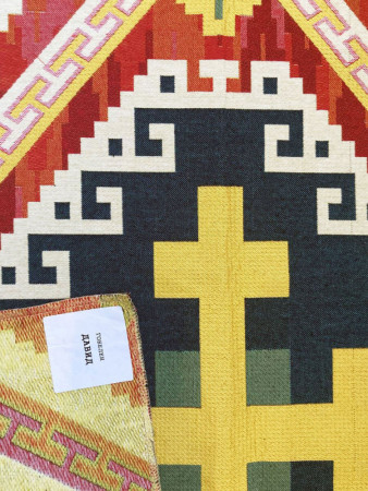 Палетка ГРУЗИЯ гобелены - образцы обивочных тканей TAPTEX 
